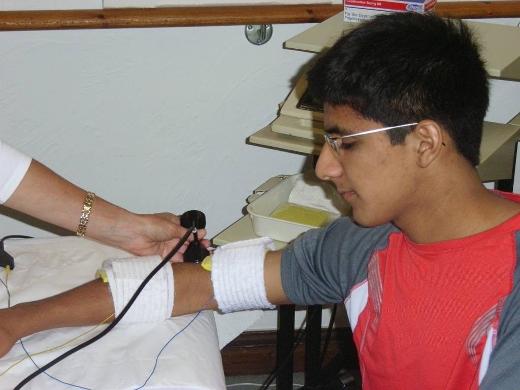 Elbow treatment