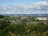 looking northwest from the Law