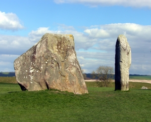 Two stones at Avebury