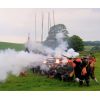 Group of mesketeers firing