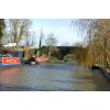 Road bridge on the kennet and Avon canal near the barge Inn at Seend.