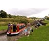 On the Bath side of the Caen Hill flight of locks on the kennet and Avon canal. This flight leads up to Devizes