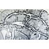 Devizes map  of the market area in 1759 by Dore