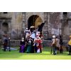 A re-enactment of Lady Blanche Arundell leaving Wardour Castle, Wiltshire on May 7th 1643