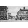 Old Sheep Street, Handel House on the left, Chivers on right where the PO sorting is now