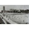 Ice skating on the Crammer pond in about 1900
