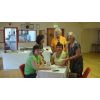 "Friends" selling teas at Scarecrow Festival