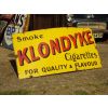 Klondike Cigarattes Enamel Sign 1930s available