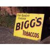 Biggs Tobaccos Large Enamel Sign available