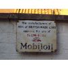 Mobiloil Slum Free Enamel porcealin Sign 1920 available