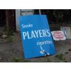 1950s Players Cigarettes Enamel Sign available