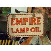 Empire Lamp Oil Enamel Sign available