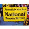 National Benzole Mixture Motor Spirit Enamel Sign available