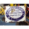 Garwood Cartage Contractors Enamel Sign available