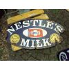 Nestles Swiss Milk Enamel Porcelain Sign available