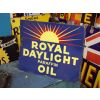 Royal Daylight Paraffin Oil enamel Porcelain Sign Double Sided available