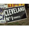 Unusual Cleveland No1 Guaranteed Motor Spirit Enamel Sign available