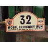Mobil Economy Run Rally Metal Sign available