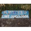 R Whites Lime Juice Enamel Sign available