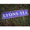 Lyons Tea Strip Old Enamel Sign Single Sided available