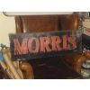 Reserved Morris Cars Dealers Showroom Neon Lightbox Sign