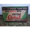 1930s Tinplate Metal Castrol oil Sign available