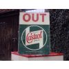 Scarce Castrol 1940s Out Garage Metal Sign available