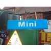 Mini Car Moulded Plastic Dealer Showroom Sign 1970s available