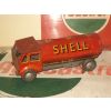 Sold Mettoy Tinplate Clockwork Petrol Tanker Shell BP (damaged)