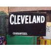 Cleveland Guaranteed Enamel Petrol Sign available