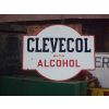 Cleveland Clevecol Alcohol Blend Enamel Porcealin Sign Double Sided available