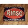 1910s Rinso Soap Enamel Porcelain Sign available