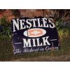 Nestles Milk Enamel Sign available