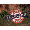 Tecalemit Service Station Enamel Sign available