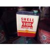 Shell X100 SAE60 Oil Huile Can Bidon available