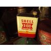 1950s Shell X100 SAE 30 Oil Huile Can Bidon available