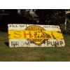 1920s Shell Motor Spirit From Pump Enamel Sign available