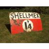 1930s Shellmex Spirit 1'4 Enamel sign available