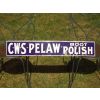 1910s Cooperative Wholesale Society Pelaw Boot Polish Enamel Sign Strip available