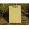 Firestone Tyre Tinplate Sign Mounted upon Wooden Frame available