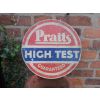 Pratts High Test Oil Metal Sign available