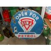 Rarity 1950s Fina Petrol Pump Globe Enamel Sign available
