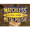 1910s Matchless Metal polish Enamel Sign available
