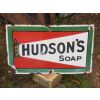 1910s Hudson's Soap Enamel Sign available