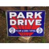 1930s Park Drive Enamel Sign available