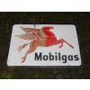 1950s Rarity Mobilgas Right Facing Pegasus Enamel Porcelain Sign available