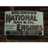 1920s National Gas Oil Engines Enamel Sign available