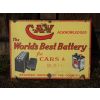 1930s CAV Lucas Battery Enamel Sign available