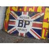 1920s British Petroleum Motor Spirit Union Flag Enamel Sign available