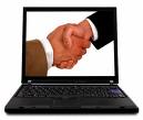  Laptop handshake 